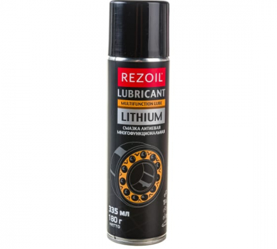 Смазка  REZOIL LITHIUM литиевая; аэрозоль, 335 мл МОТОУДАЧА. Магазин мототехники и садового инвентаря с доставкой по всей России