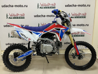 Питбайк MOTAX MX 140 (17/14) черный-белый-синий МОТОУДАЧА. Магазин мототехники и садового инвентаря с доставкой по всей России