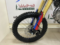 Питбайк MOTAX MX 140 (17/14) черный-белый-синий МОТОУДАЧА. Магазин мототехники и садового инвентаря с доставкой по всей России