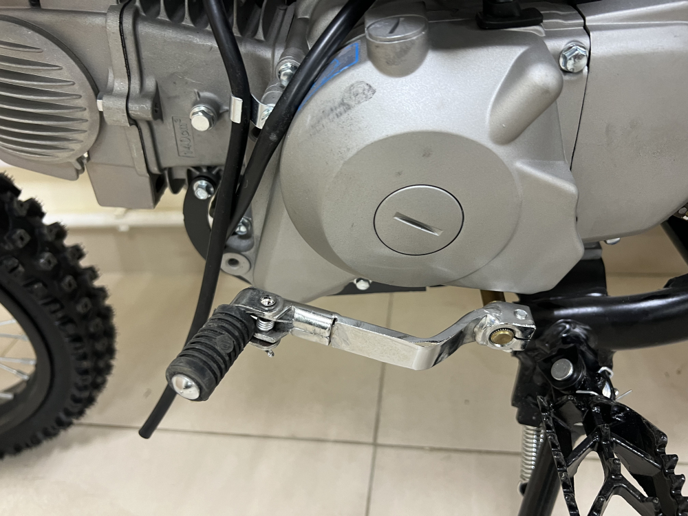 Питбайк MOTAX MX 140 (17/14) черный-белый-синий МОТОУДАЧА. Магазин мототехники и садового инвентаря с доставкой по всей России