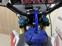 Питбайк MOTAX MX 140 (17/14) черный-белый-синий МОТОУДАЧА. Магазин мототехники и садового инвентаря с доставкой по всей России
