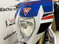 Питбайк MOTAX MX 125 (17/14) черный-белый-синий МОТОУДАЧА. Магазин мототехники и садового инвентаря с доставкой по всей России