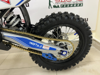 Питбайк MOTAX MX 125 (17/14) черный-белый-синий МОТОУДАЧА. Магазин мототехники и садового инвентаря с доставкой по всей России