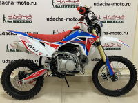 Питбайк MOTAX MX 125 (17/14) черный-белый-красный МОТОУДАЧА. Магазин мототехники и садового инвентаря с доставкой по всей России