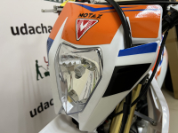Питбайк MOTAX MX 125 (17/14) черный-белый-оранжевый МОТОУДАЧА. Магазин мототехники и садового инвентаря с доставкой по всей России