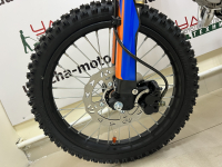 Питбайк MOTAX MX 125 (17/14) черный-белый-оранжевый МОТОУДАЧА. Магазин мототехники и садового инвентаря с доставкой по всей России