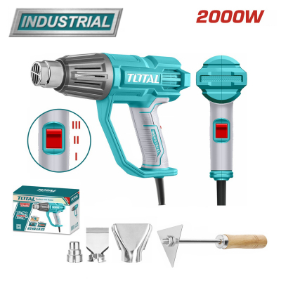 Термопистолет TOTAL INDUSTRIAL 2000Вт, 50-550°C (10 шт/кор) МОТОУДАЧА. Магазин мототехники и садового инвентаря с доставкой по всей России