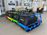 Мотобуксировщик POMOR Х-1 PRO К-7.5(8) зелёный МОТОУДАЧА. Магазин мототехники и садового инвентаря с доставкой по всей России