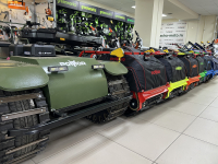 Мотобуксировщик POMOR Х-1 PRO К-7.5(8) зелёный МОТОУДАЧА. Магазин мототехники и садового инвентаря с доставкой по всей России