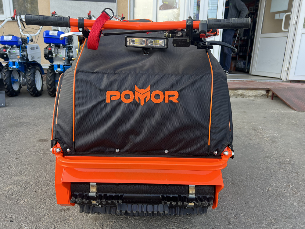 Мотобуксировщик POMOR M 500 NT PRO K15 Оранжевый Реверс редуктор Вывод реверса на руль Гидравлически МОТОУДАЧА. Магазин мототехники и садового инвентаря с доставкой по всей России