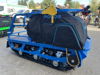 Мотобуксировщик POMOR M 500 NT PRO K18 Небесно-Синий Реверс редуктор Вывод реверса на руль Гидравлич МОТОУДАЧА. Магазин мототехники и садового инвентаря с доставкой по всей России