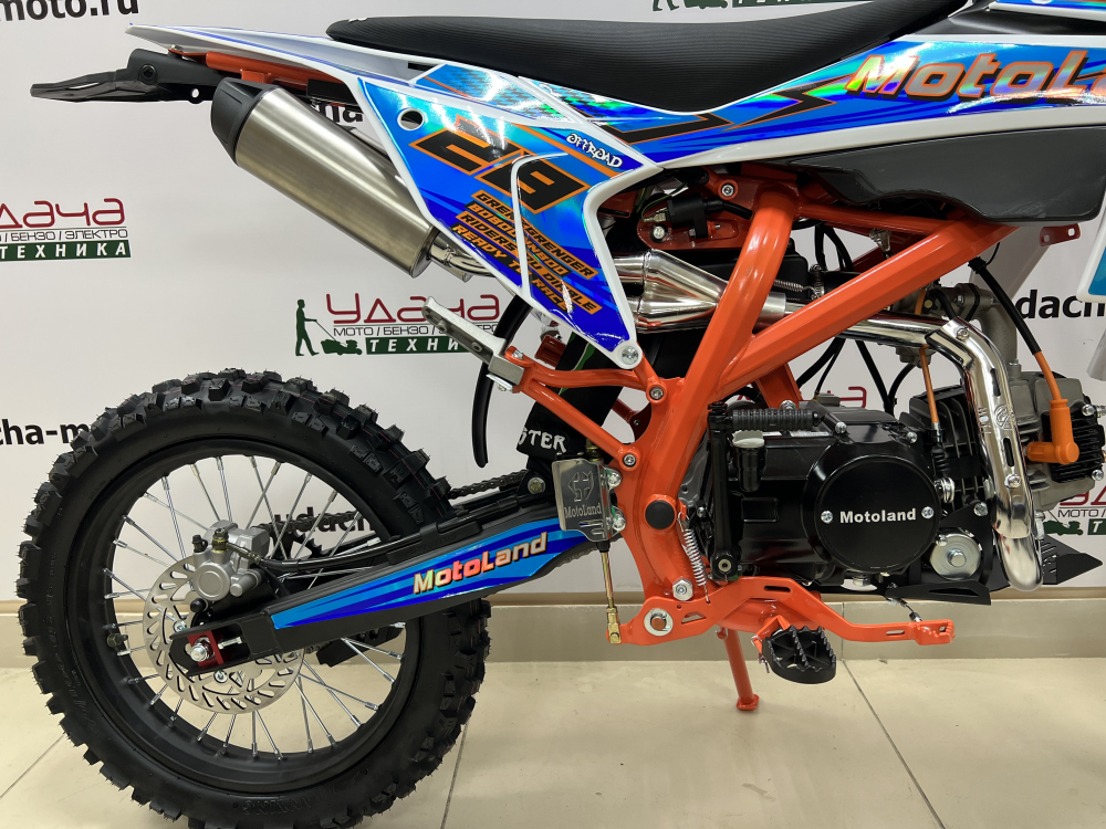 Питбайк  Motoland 125 SX 125 E 19/16 МОТОУДАЧА. Магазин мототехники и садового инвентаря с доставкой по всей России