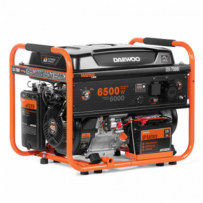 Генератор бензиновый  GDA 7500E DAEWOO МОТОУДАЧА. Магазин мототехники и садового инвентаря с доставкой по всей России