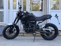 МОТОЦИКЛ FUEGO SCRAMBLER AIR-171 (ЧЕРНЫЙ) МОТОУДАЧА. Магазин мототехники и садового инвентаря с доставкой по всей России