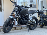 МОТОЦИКЛ FUEGO SCRAMBLER AIR-171 (ЧЕРНЫЙ) МОТОУДАЧА. Магазин мототехники и садового инвентаря с доставкой по всей России