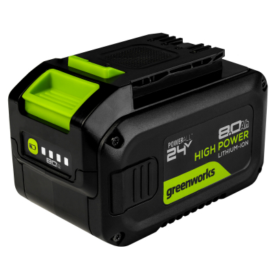 24В 8А*ч литий-ионная аккумуляторная батарея G24HP8 Greenworks МОТОУДАЧА. Магазин мототехники и садового инвентаря с доставкой по всей России