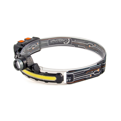 Фонарь налобный "СИБИРСКИЙ СЛЕДОПЫТ-FLOODLIGHT", 1 LED+1 COB, аккум. 220В/100/ МОТОУДАЧА. Магазин мототехники и садового инвентаря с доставкой по всей России