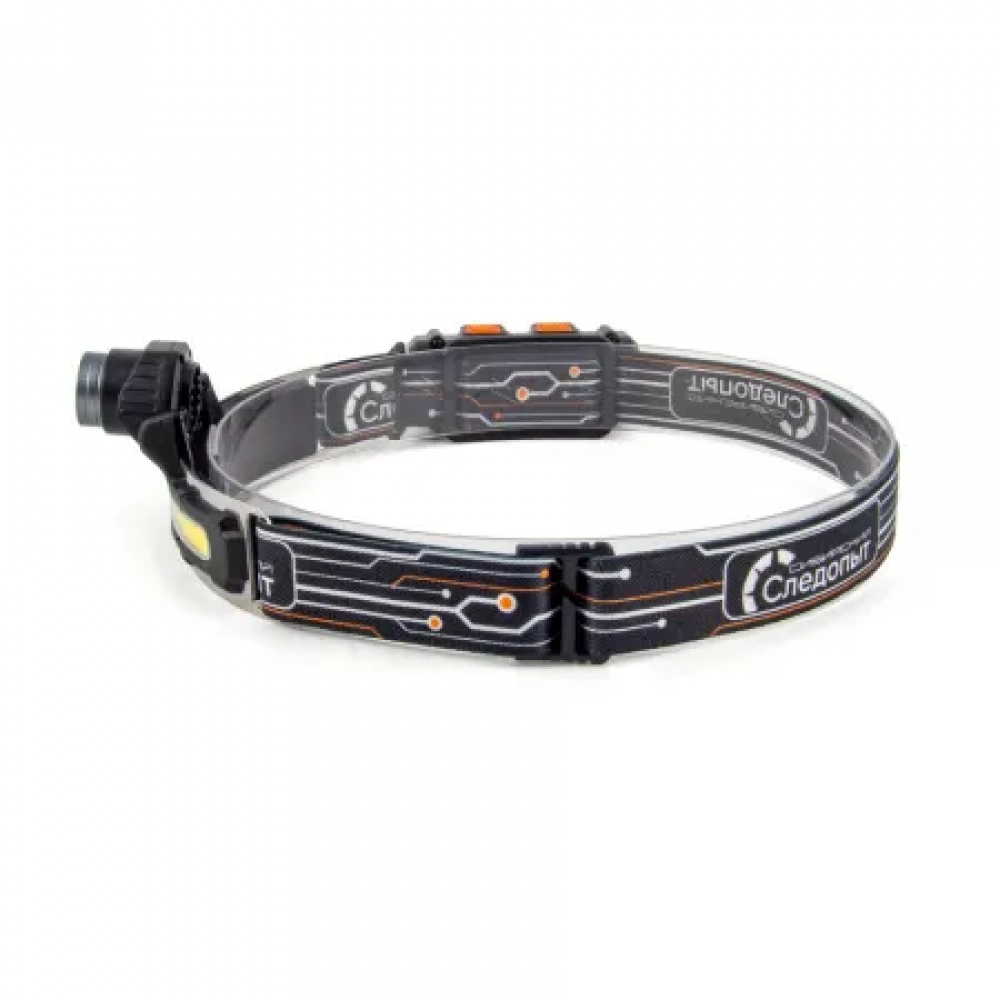 Фонарь налобный "СИБИРСКИЙ СЛЕДОПЫТ-FLOODLIGHT", 1 LED+1 COB, аккум. 220В/100/ МОТОУДАЧА. Магазин мототехники и садового инвентаря с доставкой по всей России