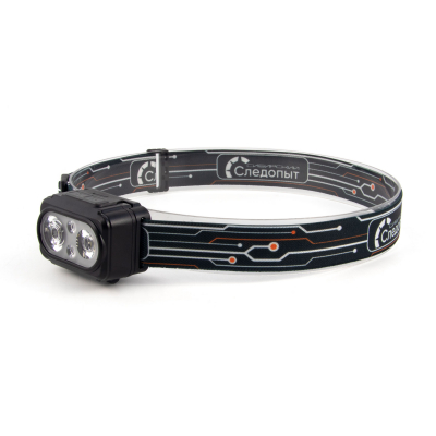 Фонарь налобный "СИБИРСКИЙ СЛЕДОПЫТ-PULSAR", 2 LED+2 LED SMD, аккум. 220В/100/ МОТОУДАЧА. Магазин мототехники и садового инвентаря с доставкой по всей России