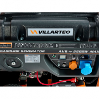 Генератор бензиновый VILLARTEC GG6300ЕWC, 5.0кВт МОТОУДАЧА. Магазин мототехники и садового инвентаря с доставкой по всей России