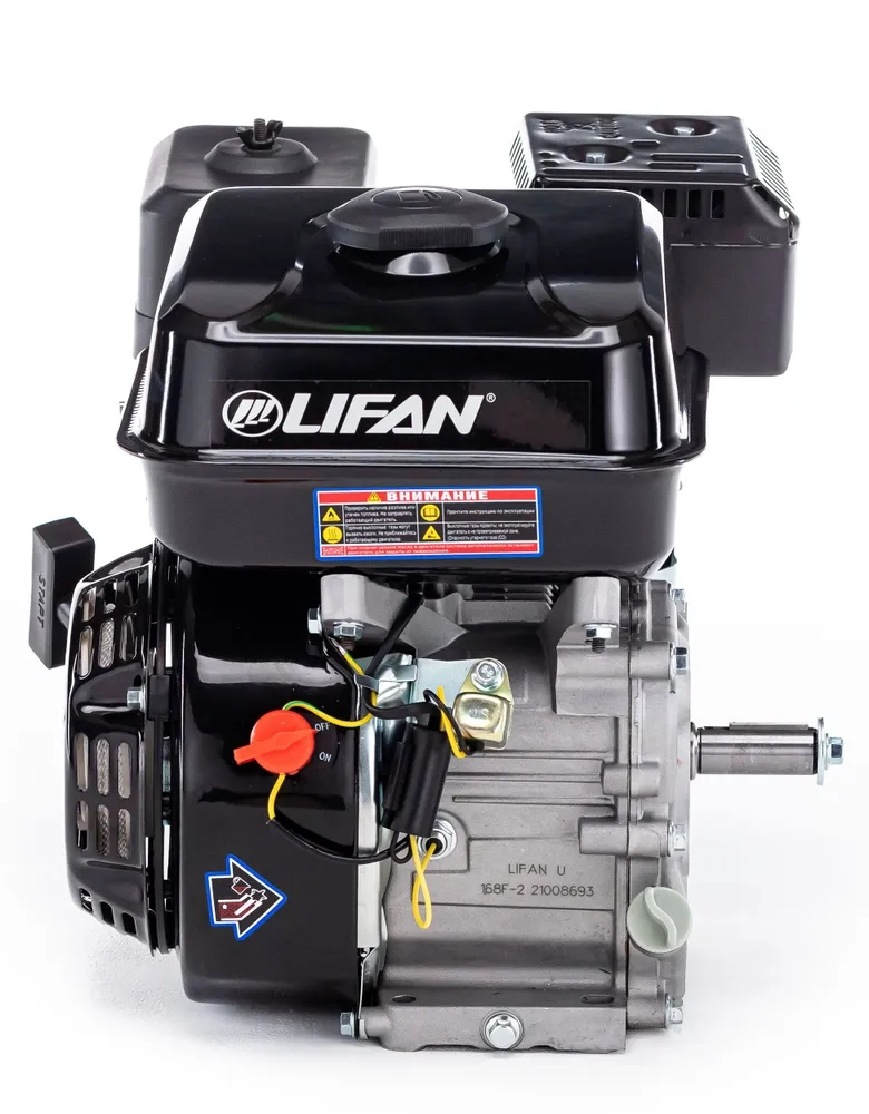 Двигатель Lifan 168F-2M (6,5л.с., вал 20мм) МОТОУДАЧА. Магазин мототехники и садового инвентаря с доставкой по всей России