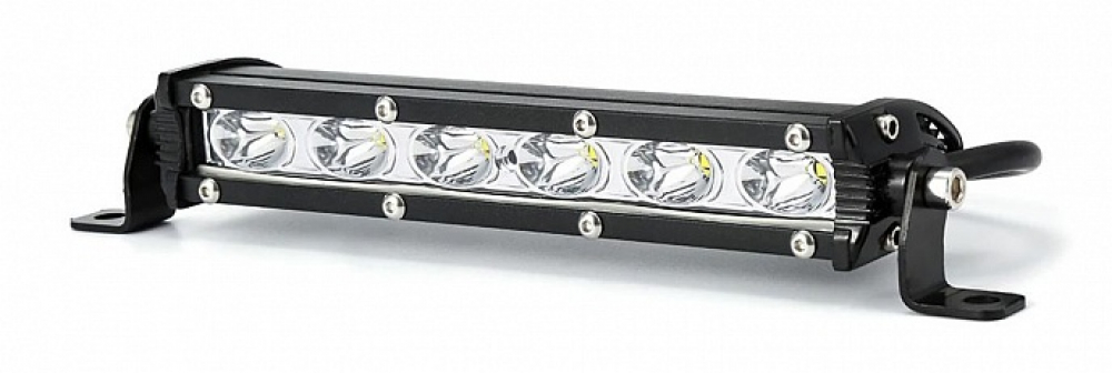 Светодиодная балка LF-18-S (дальний свет, мет. корп., 6 LED, 18W) МОТОУДАЧА. Магазин мототехники и садового инвентаря с доставкой по всей России