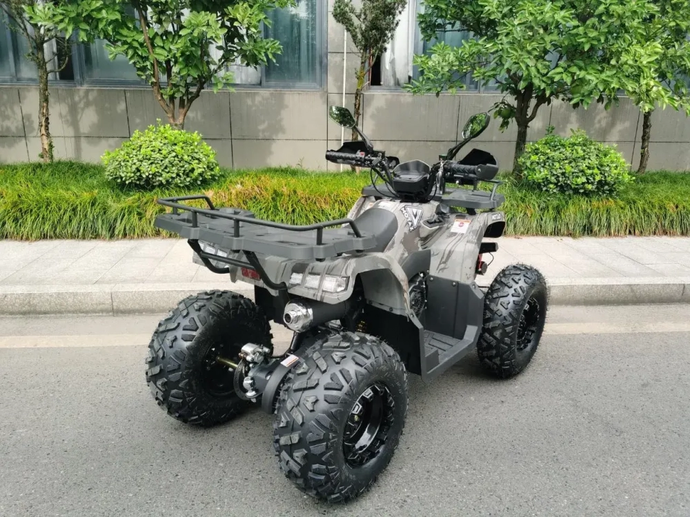 Комплект квадроциклов GRIZLIK Т200 LUX черный-коричневый-комуфляж МОТОУДАЧА. Магазин мототехники и садового инвентаря с доставкой по всей России