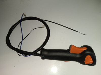 Ручка газа в сборе Stihl FS 45/55  Хопер МОТОУДАЧА. Магазин мототехники и садового инвентаря с доставкой по всей России