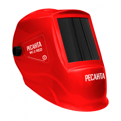 Сварочная маска МС-2 RED Ресанта МОТОУДАЧА. Магазин мототехники и садового инвентаря с доставкой по всей России