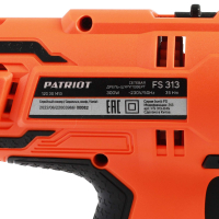 Дрель-шуруповерт сетевая PATRIOT Expert FS 313, 2 скор., мощность 300 Вт, макс. крутящий момент 35 Н МОТОУДАЧА. Магазин мототехники и садового инвентаря с доставкой по всей России