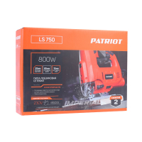 Лобзик PATRIOT LS 750, мощность 800 Вт, лазер, макс толщина дерева 100 мм, 4 поз. маятниковый ход, р МОТОУДАЧА. Магазин мототехники и садового инвентаря с доставкой по всей России