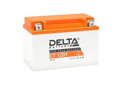 CT 1209 9А Delta Аккумуляторная батарея МОТОУДАЧА. Магазин мототехники и садового инвентаря с доставкой по всей России