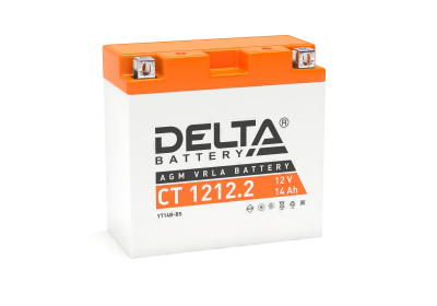 CT 1212.2 14 A Delta Аккумуляторная батарея МОТОУДАЧА. Магазин мототехники и садового инвентаря с доставкой по всей России