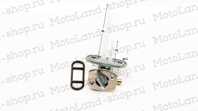 Бензокран на бак #2 Pit Bike МОТОУДАЧА. Магазин мототехники и садового инвентаря с доставкой по всей России