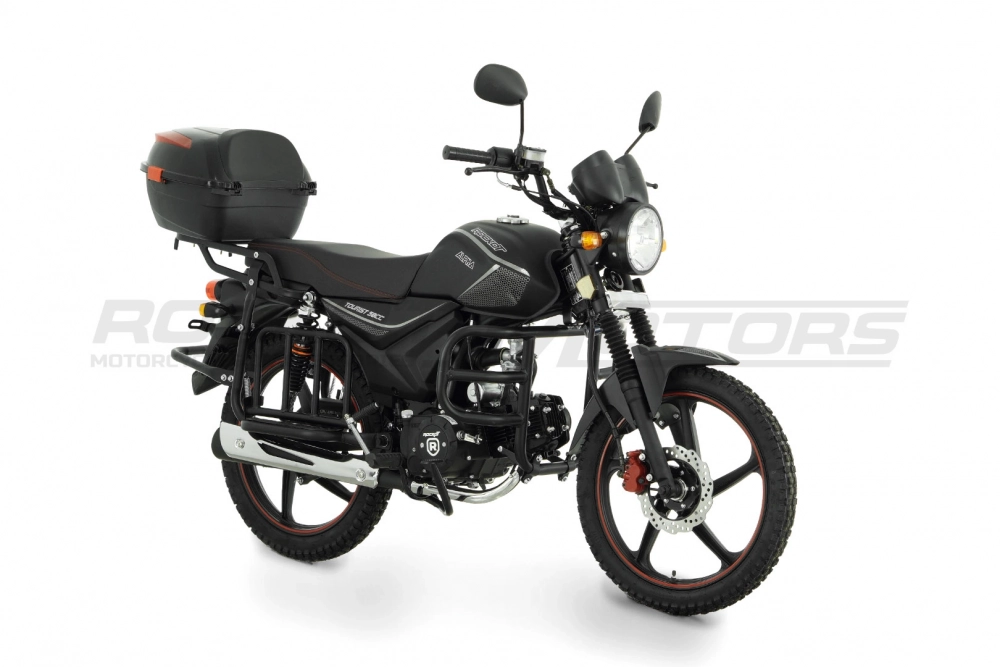 Мопед ROCKOT ALPHA TOURIST M-12 (черный матовый) МОТОУДАЧА. Магазин мототехники и садового инвентаря с доставкой по всей России