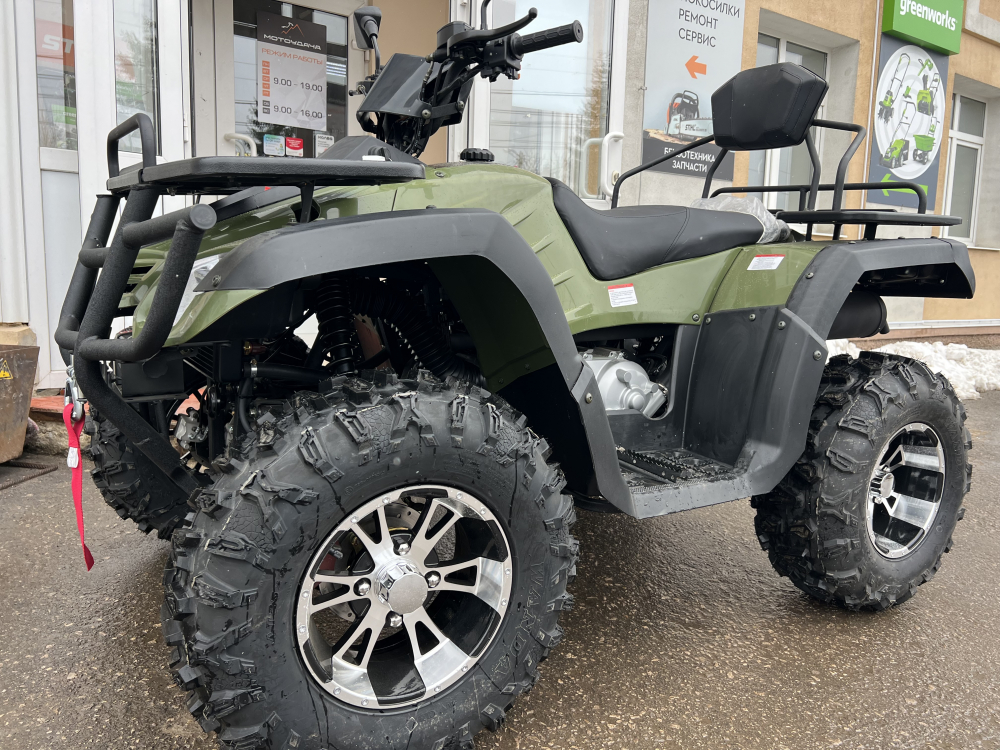 Квадроцикл IRBIS ATV 300 (Зеленый) МОТОУДАЧА. Магазин мототехники и садового инвентаря с доставкой по всей России