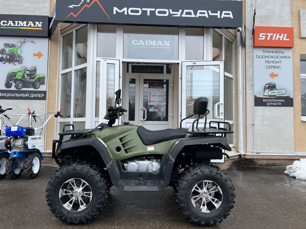 Квадроцикл IRBIS ATV 300 (Зеленый) МОТОУДАЧА. Магазин мототехники и садового инвентаря с доставкой по всей России
