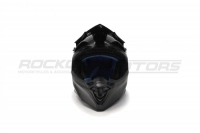Шлем кроссовый ROCKOT RM-217 Dark GL (M) (черный глянцевый однотонный) МОТОУДАЧА. Магазин мототехники и садового инвентаря с доставкой по всей России