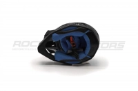 Шлем кроссовый ROCKOT RM-217 Dark GL (M) (черный глянцевый однотонный) МОТОУДАЧА. Магазин мототехники и садового инвентаря с доставкой по всей России