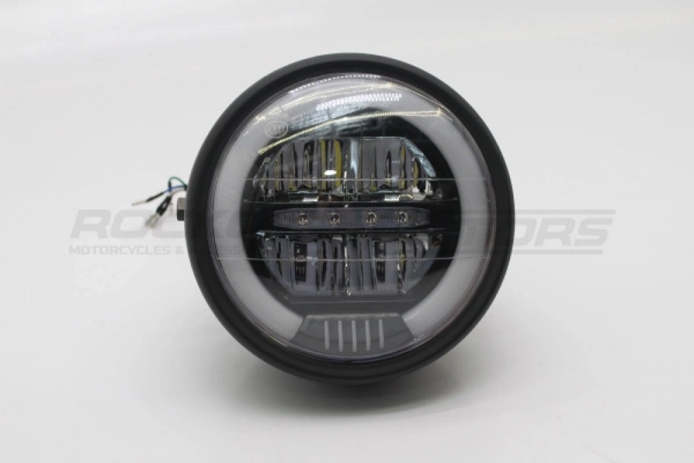 Фара передняя ROCKOT ALPHA LUX (LED) МОТОУДАЧА. Магазин мототехники и садового инвентаря с доставкой по всей России
