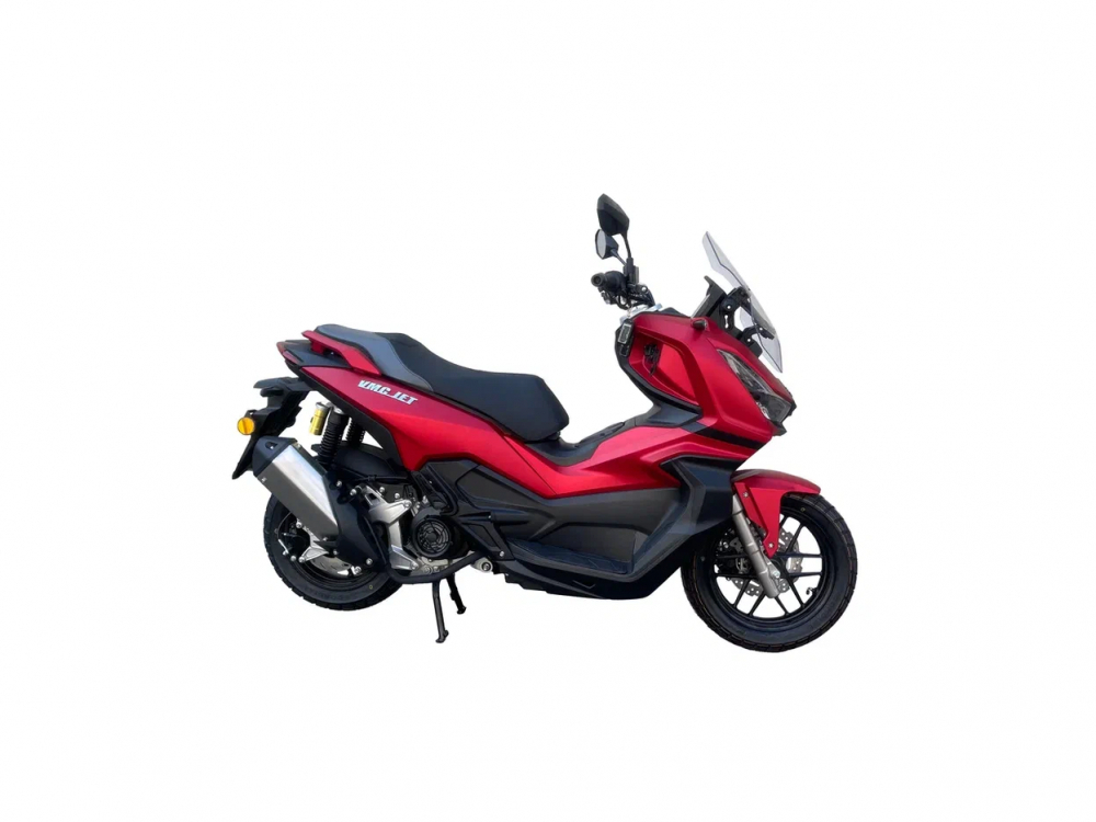Скутер VMC JET BY49QT-5A 49см3(200) СЕРИЯ S1800 (карбюратор, воздушное охлаждение, тормозная система, красный МОТОУДАЧА. Магазин мототехники и садового инвентаря с доставкой по всей России