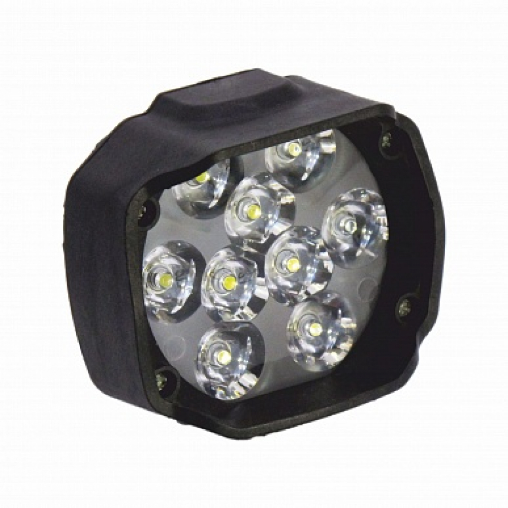 Светодиодная фара WL-603 (пчел. сота, 9 LED, 27W) МОТОУДАЧА. Магазин мототехники и садового инвентаря с доставкой по всей России