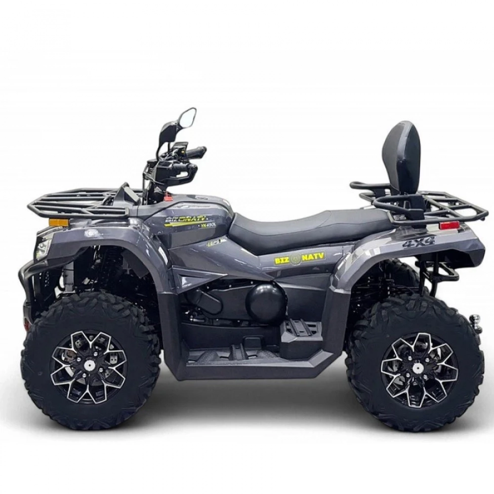 Квадрицикл Bizon YK450A EPS (ПТС) (Серый) 27 л.с МОТОУДАЧА. Магазин мототехники и садового инвентаря с доставкой по всей России