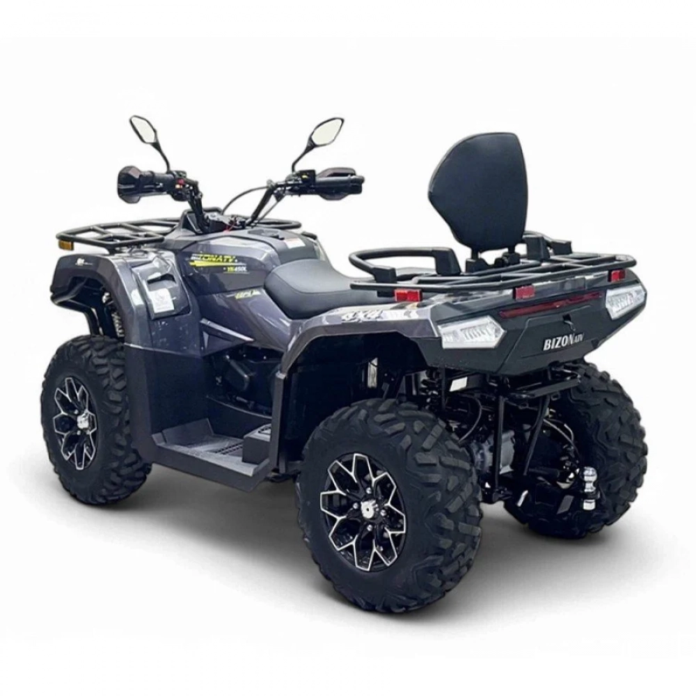 Квадрицикл Bizon YK450A EPS (ПТС) (Серый) 27 л.с МОТОУДАЧА. Магазин мототехники и садового инвентаря с доставкой по всей России