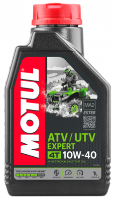 MOTUL ATV-UTV EXPERT 4T 10w40 1л. /Technosynthese®/ для квадроцикл. (масло моторн.) МОТОУДАЧА. Магазин мототехники и садового инвентаря с доставкой по всей России