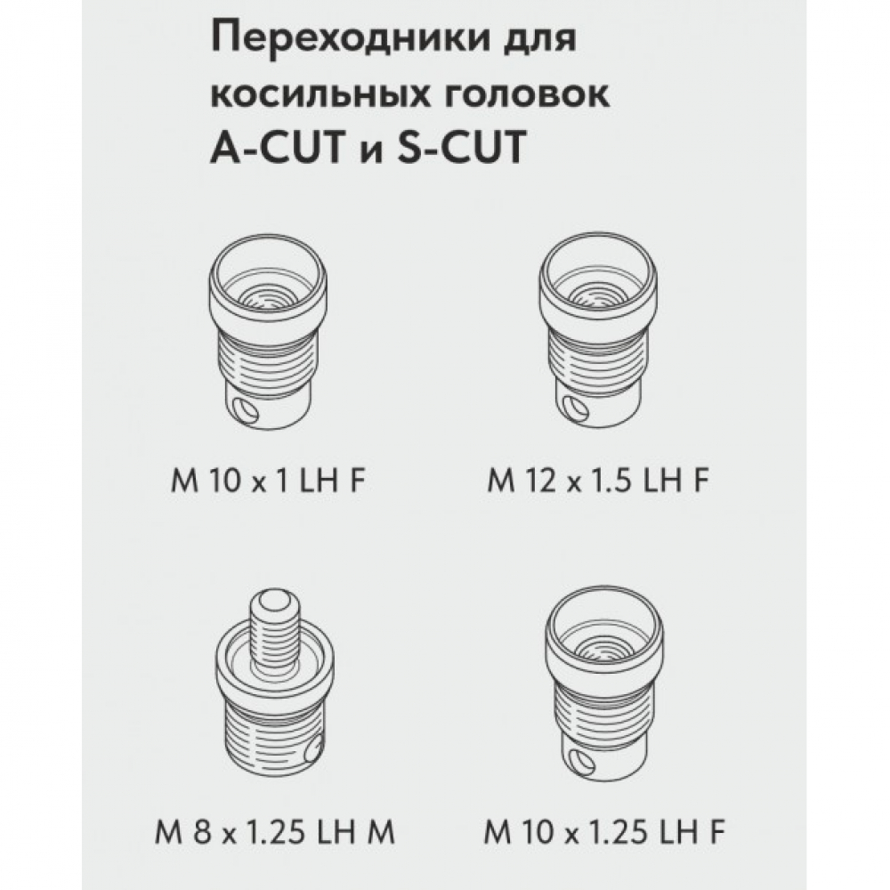 Триммерная головка VILLARTEC  A-Cut 109 МОТОУДАЧА. Магазин мототехники и садового инвентаря с доставкой по всей России