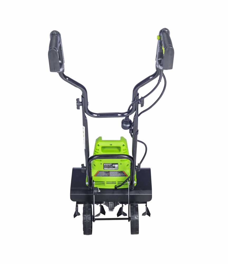 Культиватор электрический Greenworks GTL1520, 220 В, 1500 Вт, 40 см МОТОУДАЧА. Магазин мототехники и садового инвентаря с доставкой по всей России