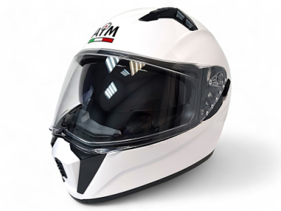 Шлем AiM JK320 White Glossy, XXL МОТОУДАЧА. Магазин мототехники и садового инвентаря с доставкой по всей России