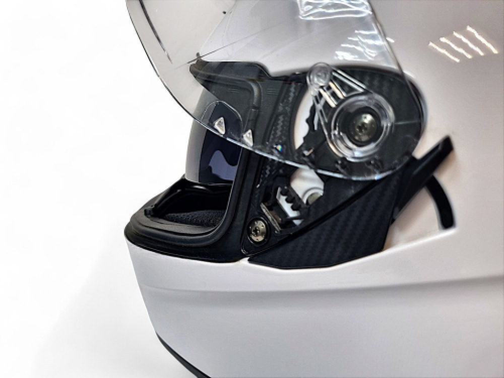Шлем AiM JK320 White Glossy, XXL МОТОУДАЧА. Магазин мототехники и садового инвентаря с доставкой по всей России