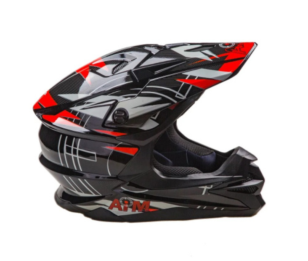 Шлем AiM JK803S Red/Black, XXL МОТОУДАЧА. Магазин мототехники и садового инвентаря с доставкой по всей России